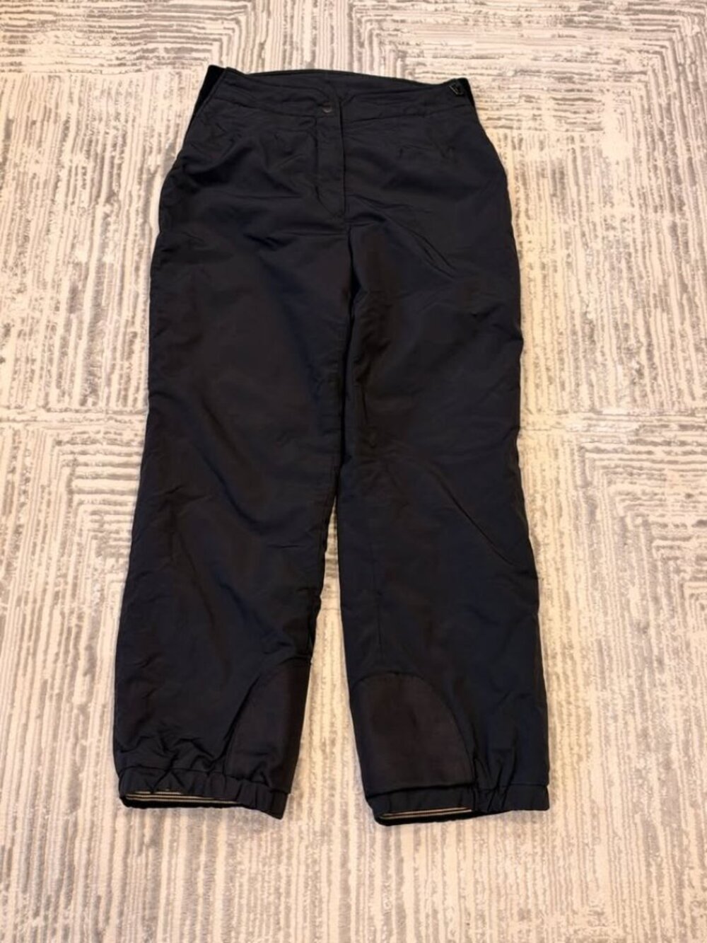 Obermeyer women's size 14 "Sugarbush" black stretch snow pants Retails $200